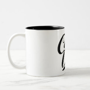 Caneca De Café Em Dois Tons carpe diem