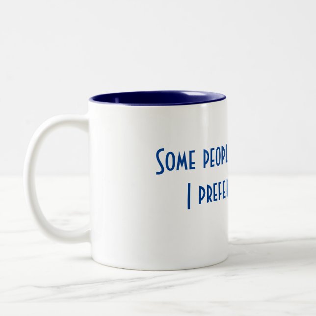 Caneca De Café Em Dois Tons Carro ama caneca! (Esquerda)