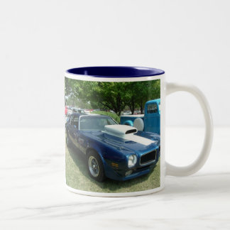 Caneca De Café Em Dois Tons Carro clássico 4