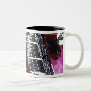 Caneca De Café Em Dois Tons Carro clássico: Auburn