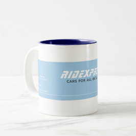 Caneca De Café Em Dois Tons Carro Comercial