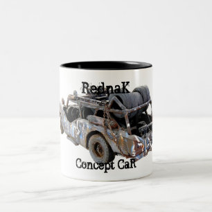 Caneca De Café Em Dois Tons Carro do campónio
