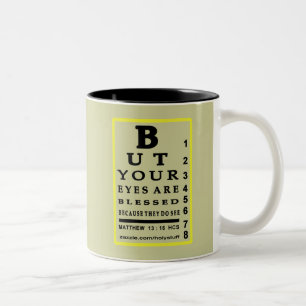 CANECA DE CAFÉ EM DOIS TONS CARTA DE OLHO CELESTIAL…