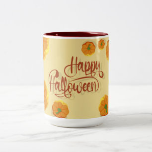 Caneca De Café Em Dois Tons Cartão de boas-vindas em formato feliz