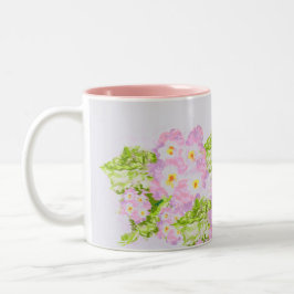 Caneca De Café Em Dois Tons Cartão de Nota: Um Sentimento Espanhol