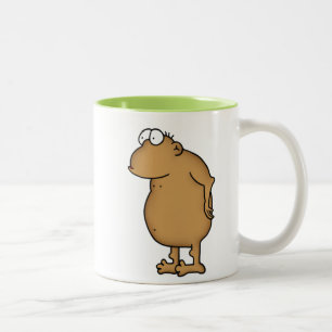 Caneca De Café Em Dois Tons Cartoon Ape