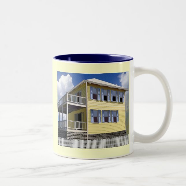 Caneca De Café Em Dois Tons Casa baamiana (Direita)