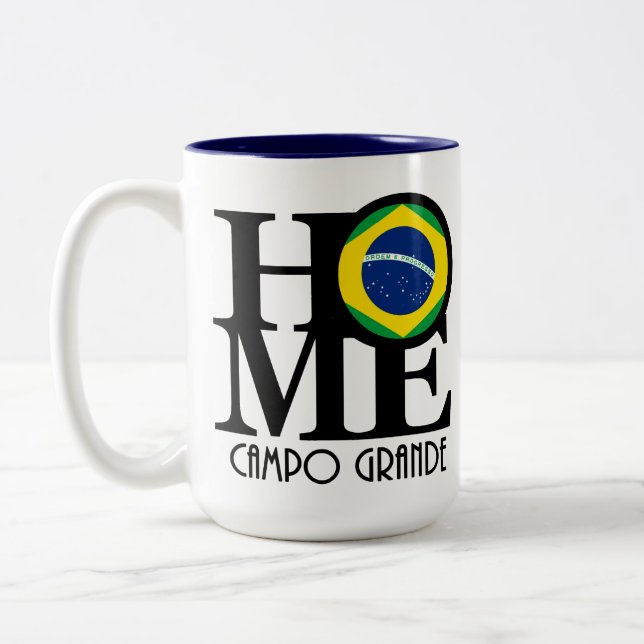 Caneca De Café Em Dois Tons CASA Campo Grande 15oz (Esquerda)