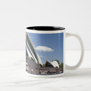 Caneca De Café Em Dois Tons Casa da Ópera de Sydney exterior, Sydney, Nova Gal