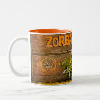 CANECA DE CAFÉ EM DOIS TONS CASA DE ZORBA