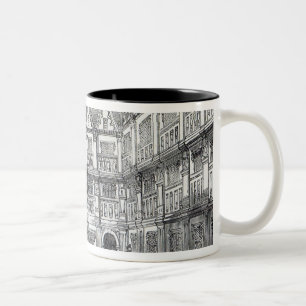 Caneca De Café Em Dois Tons Casa do senhor Thomas Gresham