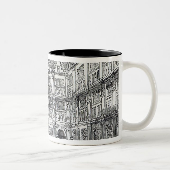Caneca De Café Em Dois Tons Casa do senhor Thomas Gresham (Direita)