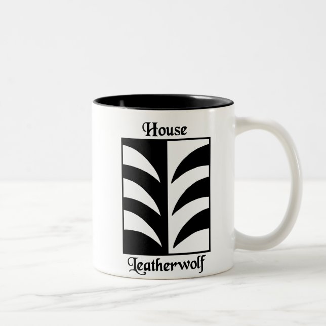 Caneca De Café Em Dois Tons Casa Leatherwolf (Direita)