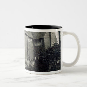 Caneca De Café Em Dois Tons Casa para Edwin por muito tempo