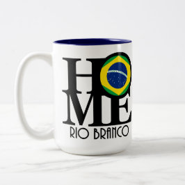 Caneca De Café Em Dois Tons CASA Rio Branco 15oz
