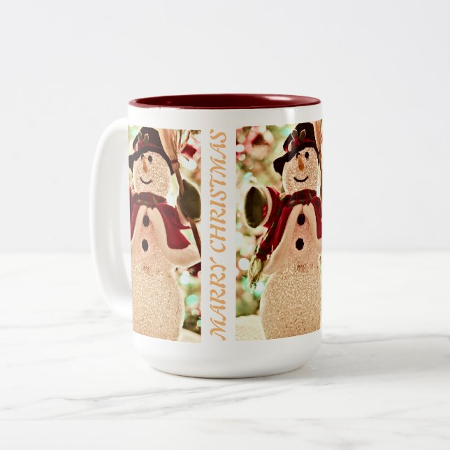 CANECA DE CAFÉ EM DOIS TONS CASADO CHRISTMAS MUGS 2024 (Frente Esquerda)