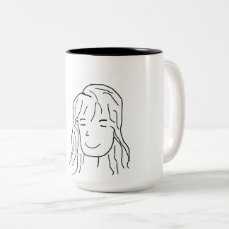 Caneca De Café Em Dois Tons Casal estético