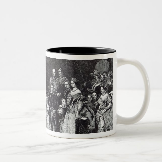 Caneca De Café Em Dois Tons Casamento da princesa real (Direita)