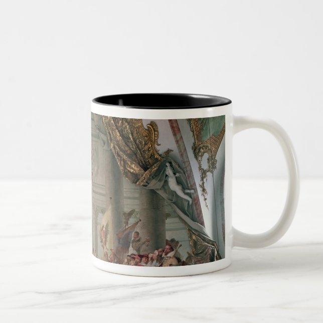 Caneca De Café Em Dois Tons Casamento de Frederick mim Barbarossa (Direita)