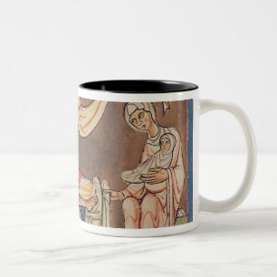 Caneca De Café Em Dois Tons Casamento de Hosea e da prostituta