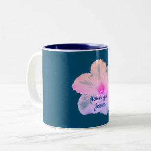 Caneca De Café Em Dois Tons Casamentos de presentes de meninas de flores 2020 