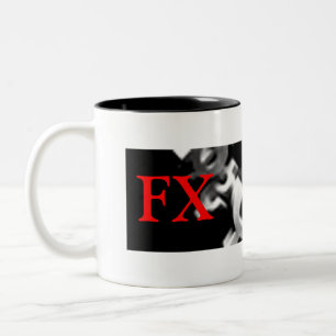 Caneca De Café Em Dois Tons Cashflow de FX