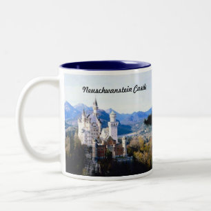 Caneca De Café Em Dois Tons Castelo Alemanha de Neuschwanstein