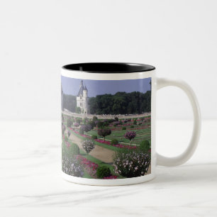 Caneca De Café Em Dois Tons Castelo de Chenonceau, Vale do Loire,