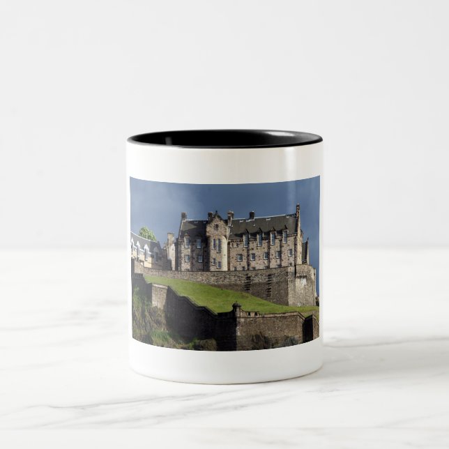 Caneca De Café Em Dois Tons castelo de edinburgh (Centro)