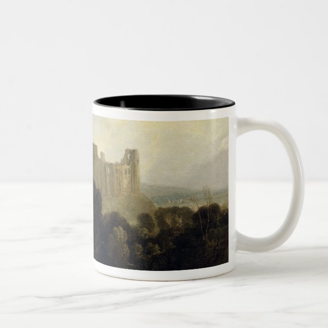 Caneca De Café Em Dois Tons Castelo de Joseph Mallord William Turner | (Direita)