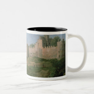 Caneca De Café Em Dois Tons Castelo de Ludlow