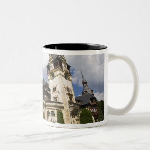 Caneca De Café Em Dois Tons Castelo de Peles do Século XVIII, Sinaia, Romêni