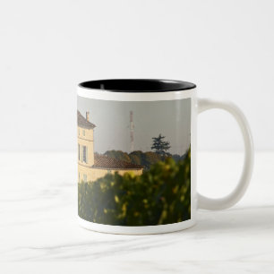 Caneca De Café Em Dois Tons Castelo Lafleur Petrus e vinha, em Pomerol,