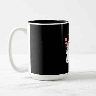 Caneca De Café Em Dois Tons Cat Lover Apenas Uma Menina Que Ama Gato