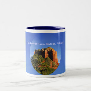 Caneca De Café Em Dois Tons Cathedral Rock, Arizona