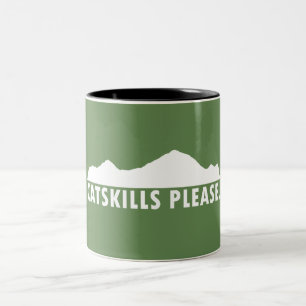 Caneca De Café Em Dois Tons Catskills por favor