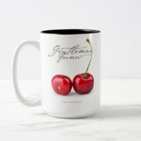 Cavalheiro Farmer 15 oz. Café Mug (cereja)
