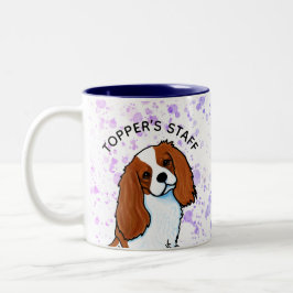 Caneca De Café Em Dois Tons Cavalier King Charles Spaniel Coffee Mug de Dois T