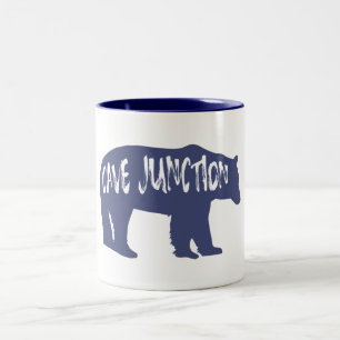 Caneca De Café Em Dois Tons Cave Junction Oregon Bear