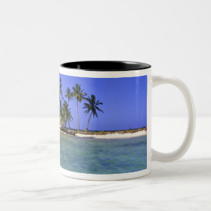 Caneca De Café Em Dois Tons Caye Ranguana, Belize