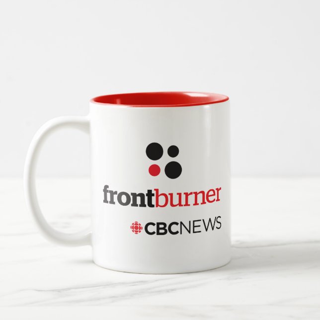 Caneca De Café Em Dois Tons CBC Front Burner (Esquerda)