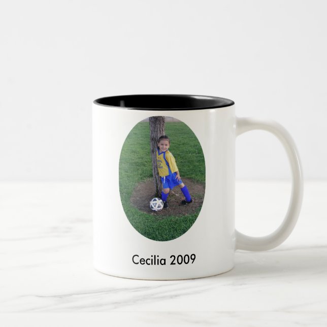 Caneca De Café Em Dois Tons Cecilia 2009 (Direita)
