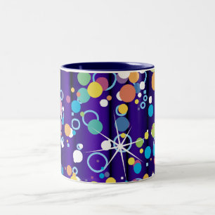 Caneca De Café Em Dois Tons Celebração