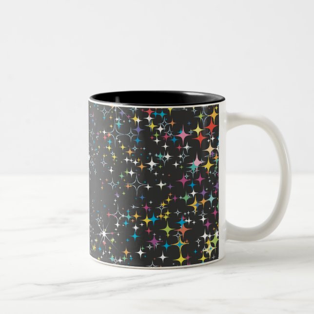 Caneca De Café Em Dois Tons Celebração de Starz (Direita)