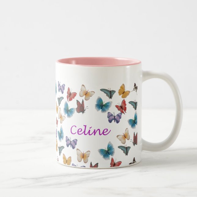 Caneca De Café Em Dois Tons Celine (Direita)