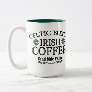 Caneca De Café Em Dois Tons Celta Blend Irish Coffee