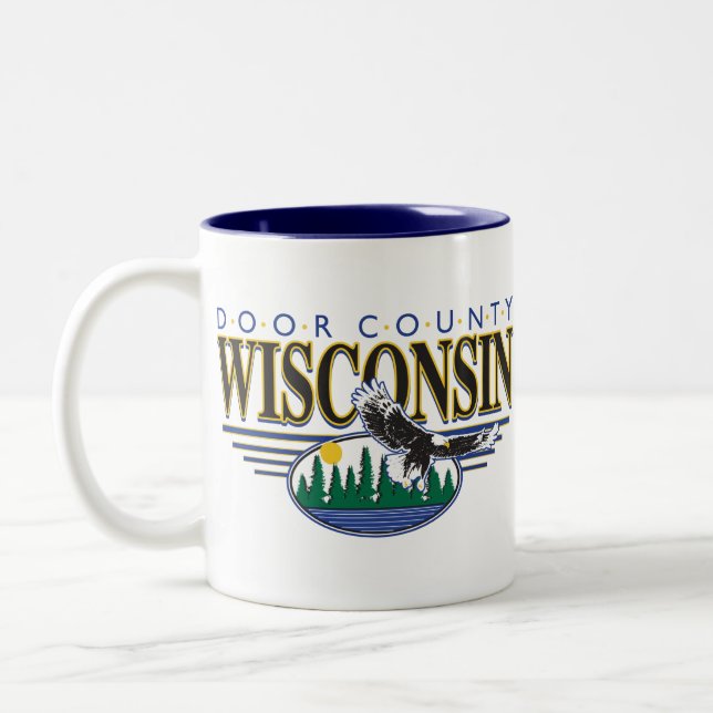 CANECA DE CAFÉ EM DOIS TONS CENA DE WISCONSIN- (Esquerda)