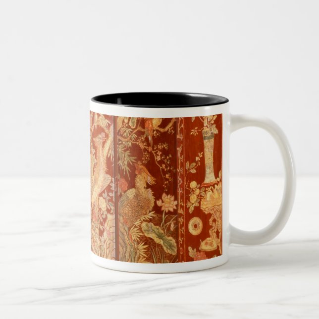 Caneca De Café Em Dois Tons Cena pastoral, (Direita)