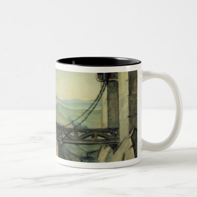 Caneca De Café Em Dois Tons Cenografia para o ato II da ópera 'Fidelio (Direita)