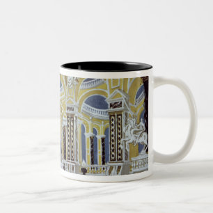 Caneca De Café Em Dois Tons Cenografia para 'o Flute mágico